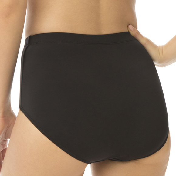 New classic swim brief bottom Swimsuits For All Plus Size 18 Black - Picture 2 of 3